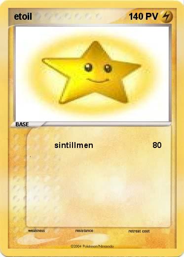 Pokemon etoil