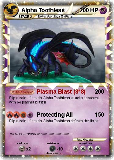 Pokemon Alpha Toothless