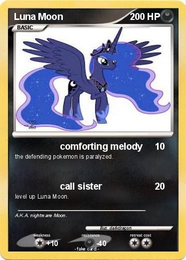 Pokemon Luna Moon