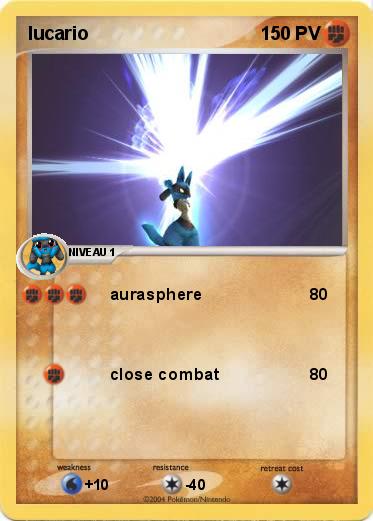 Pokemon lucario