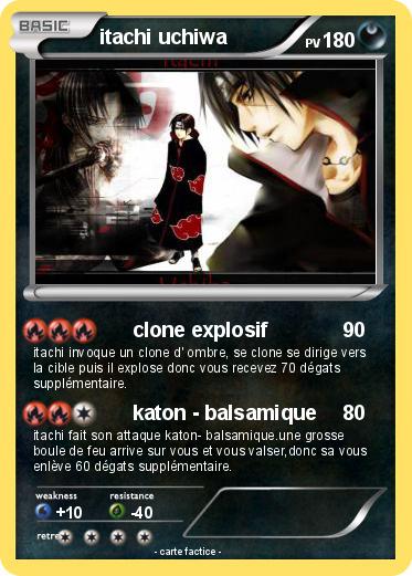 Pokemon itachi uchiwa