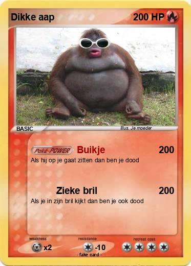 Pokemon Dikke aap