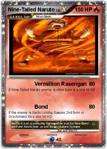 Pokemon Nine-Tailed Naruto