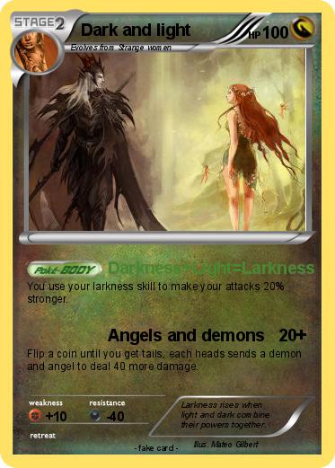 Pokemon Dark and light