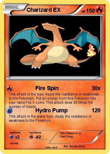 Pokemon Charizard EX