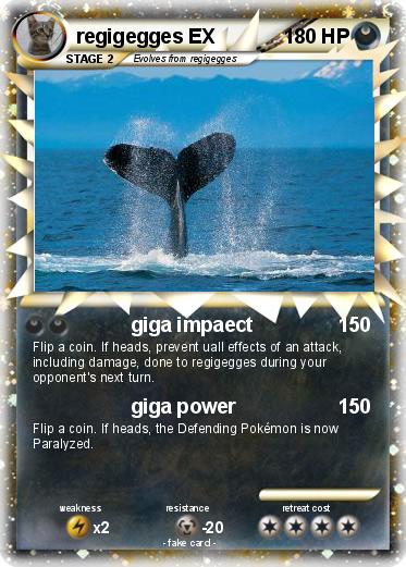 Pokemon regigegges EX