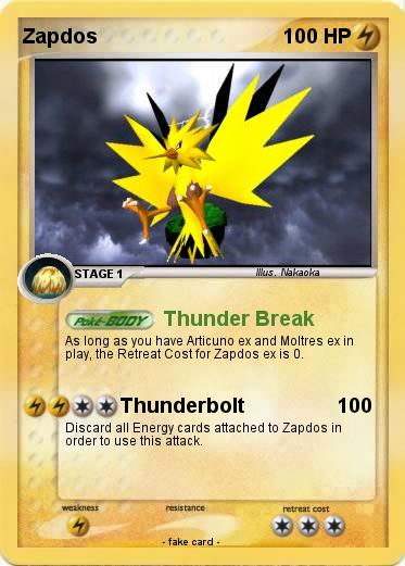 Pokemon Zapdos