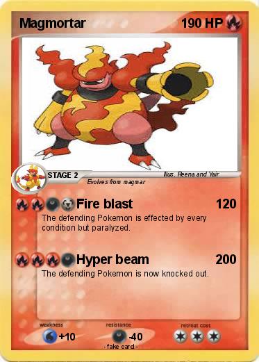 Pokemon Magmortar