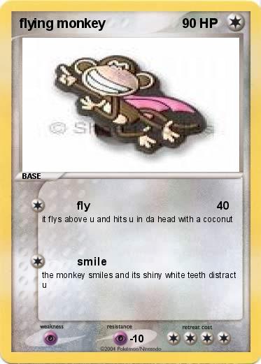 Pokemon flying monkey