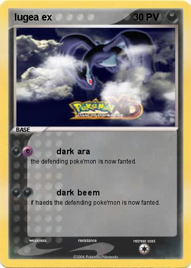 Pokemon lugea ex