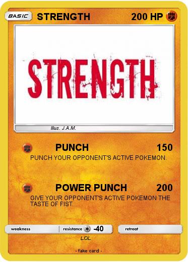 Pokemon STRENGTH