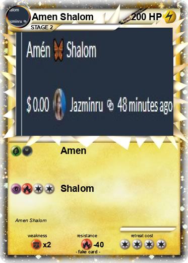 Pokemon Amen Shalom