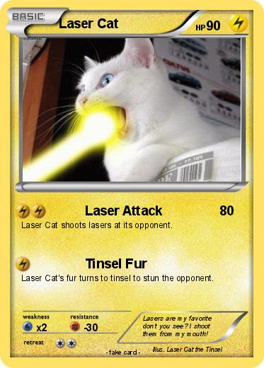Pokemon Laser Cat