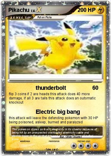 Pokemon Pikachu