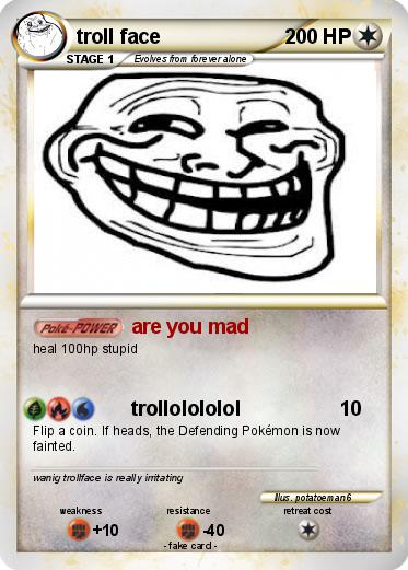 Pokemon troll face