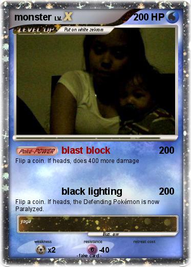 Pokemon monster