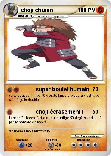 Pokemon choji chunin