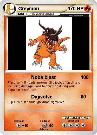 Pokemon Greymon
