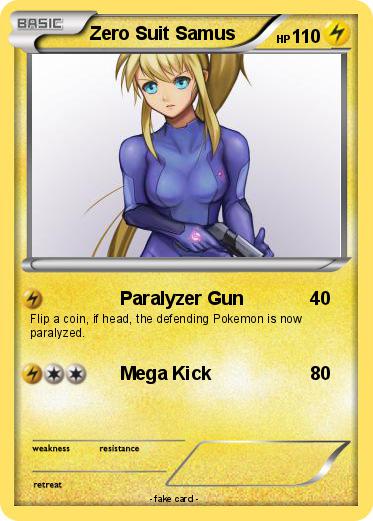 Pokemon Zero Suit Samus