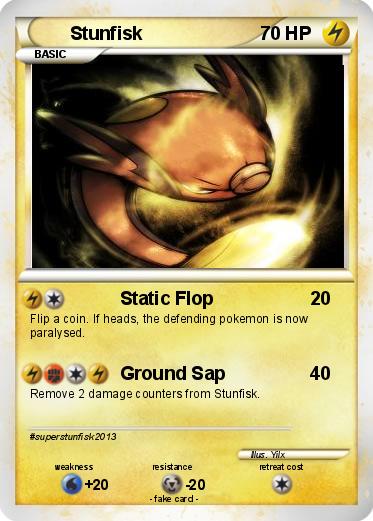 Pokemon Stunfisk