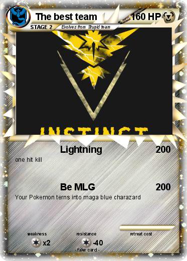 Pokemon The best team