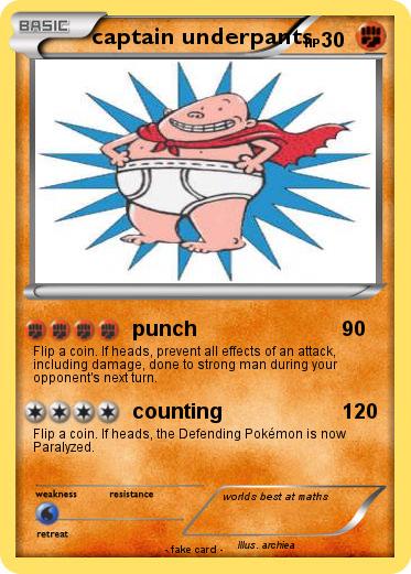 Pokemon captain underpants