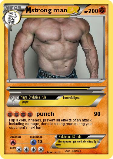 Pokemon strong man