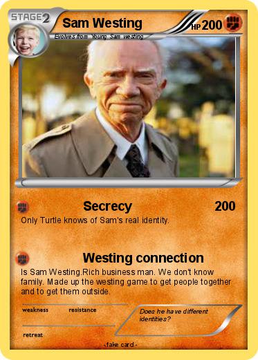 Pokemon Sam Westing