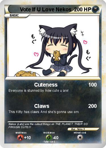 Pokemon Vote If U Love Nekos