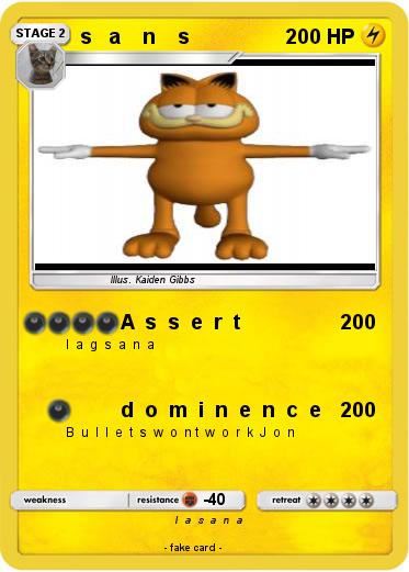 Pokemon s   a    n    s