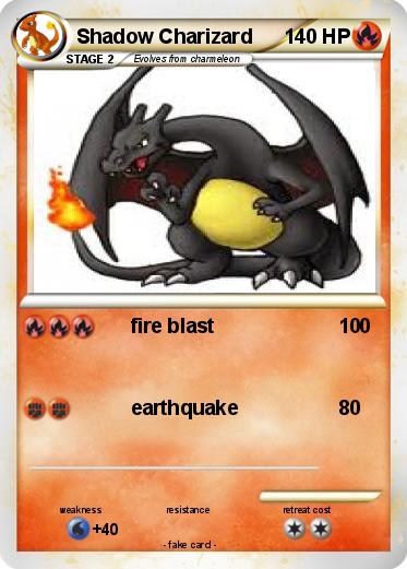Pokemon Shadow Charizard