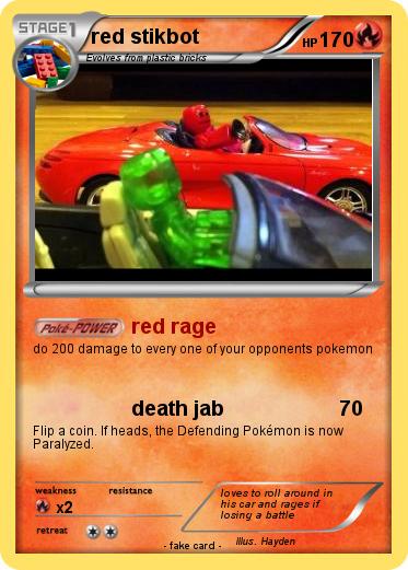 Pokemon red stikbot
