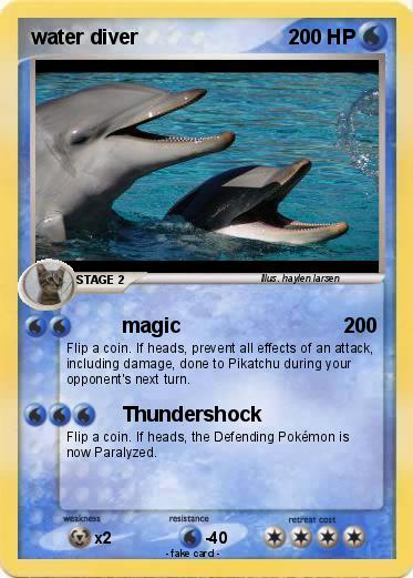 Pokemon water diver