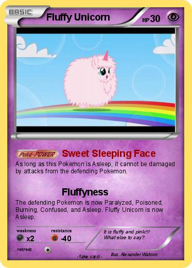 Pokemon Fluffy Unicorn