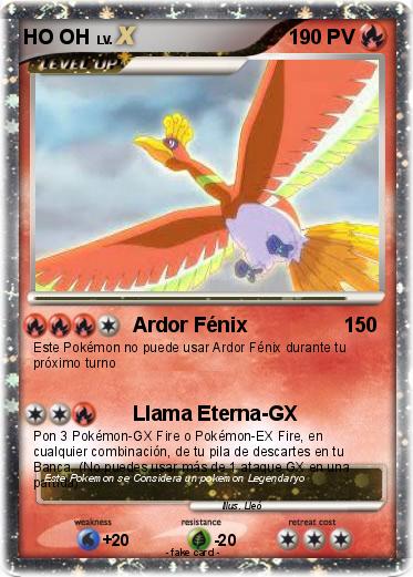 Pokemon HO OH