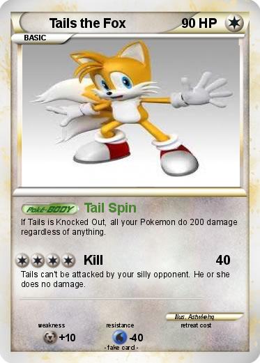 Pokemon Tails the Fox