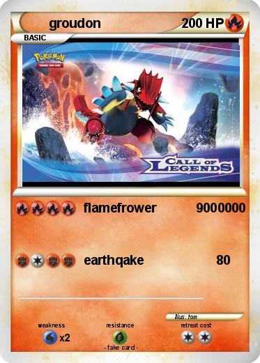 Pokemon groudon