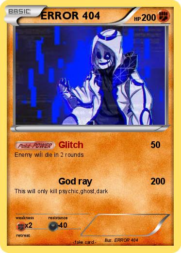 Pokemon ERROR 404