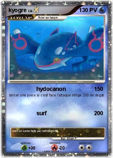 Pokemon kyogre