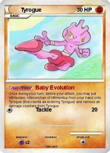 Pokemon Tyrogue