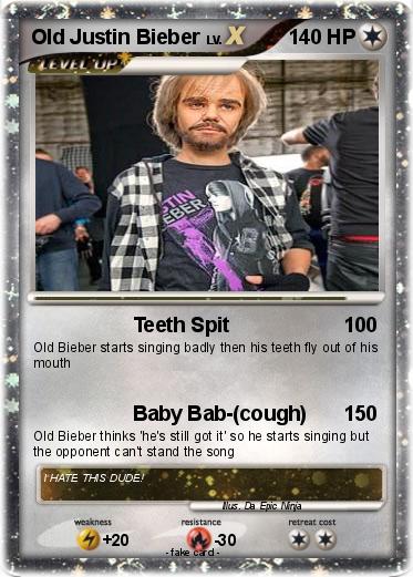 Pokemon Old Justin Bieber