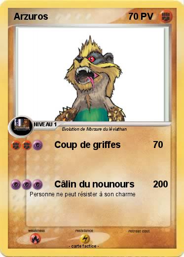 Pokemon Arzuros