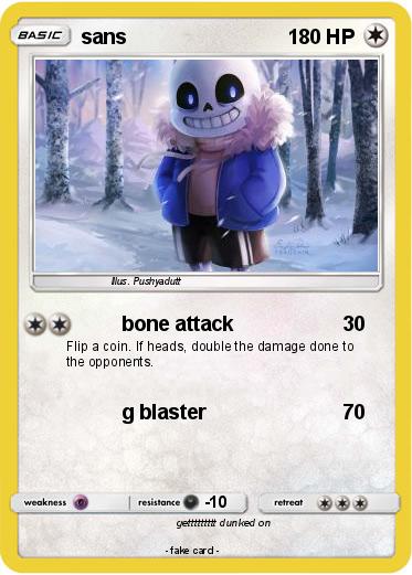 Pokemon sans