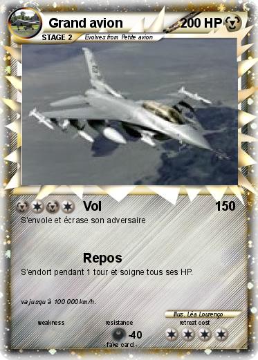 Pokemon Grand avion
