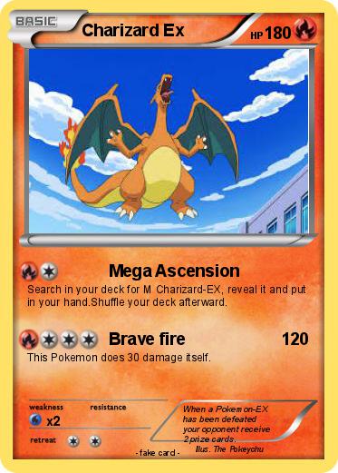 Pokemon Charizard Ex