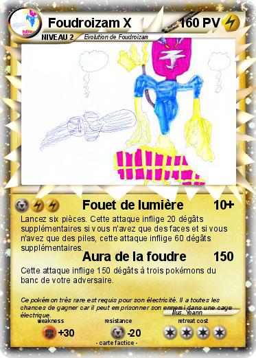 Pokemon Foudroizam X