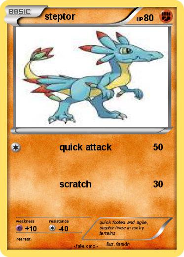 Pokemon steptor