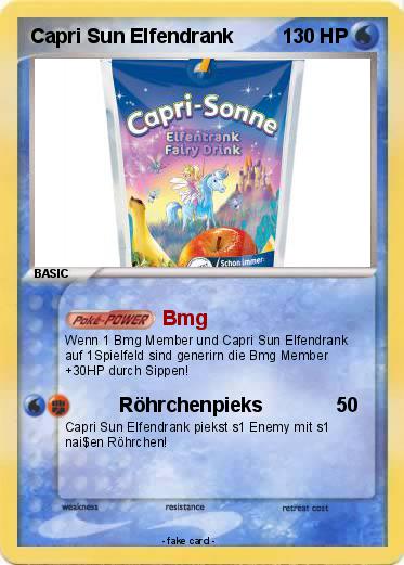 Pokemon Capri Sun Elfendrank