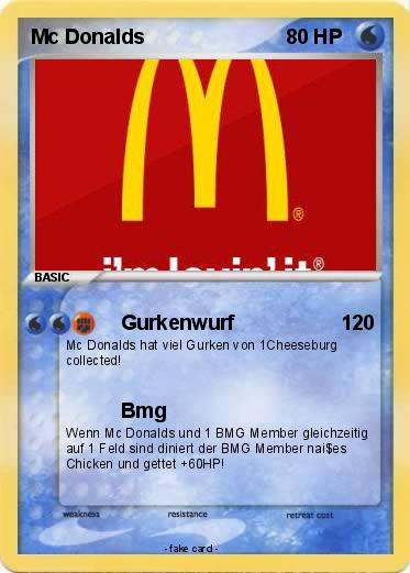 Pokemon Mc Donalds