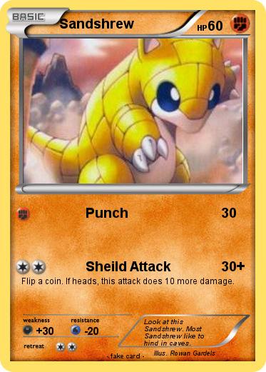 Pokemon Sandshrew